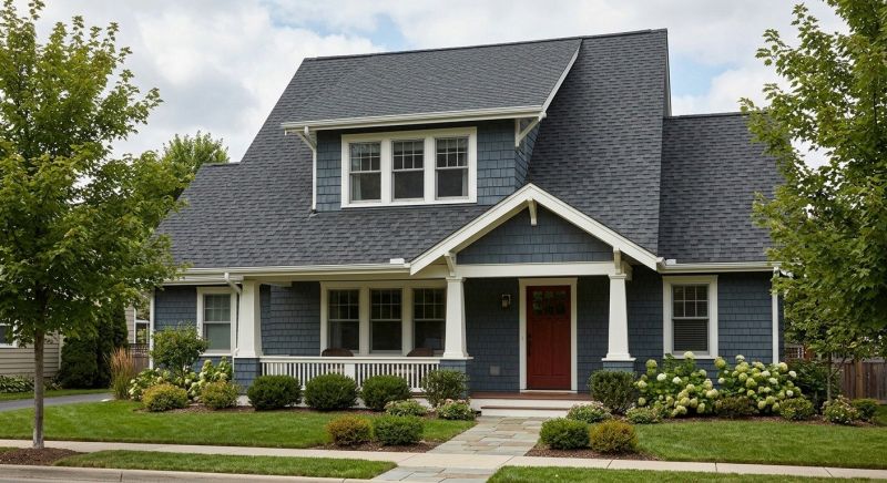 A Frame Roof Installation in Forsyth, GA