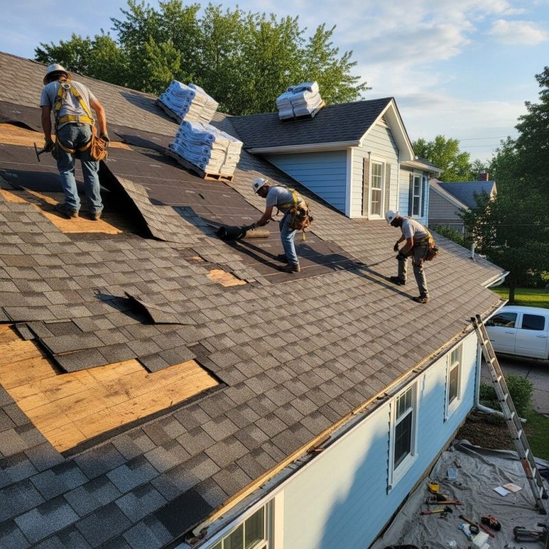 Asphalt Roof Replacement in Jackson, GA