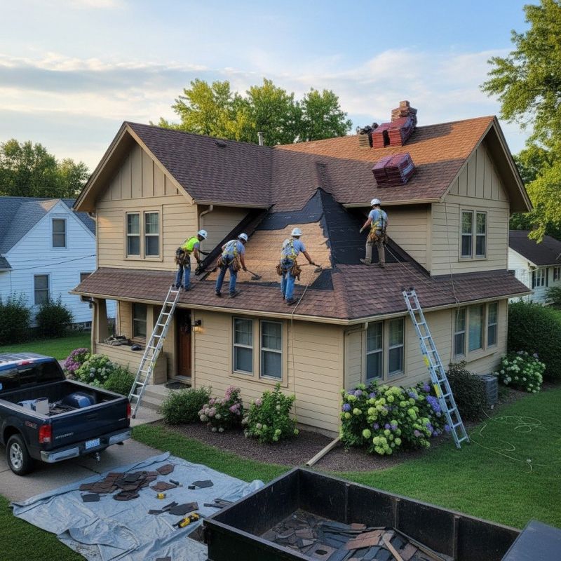 Damaged Roof Replacement in Macon, GA