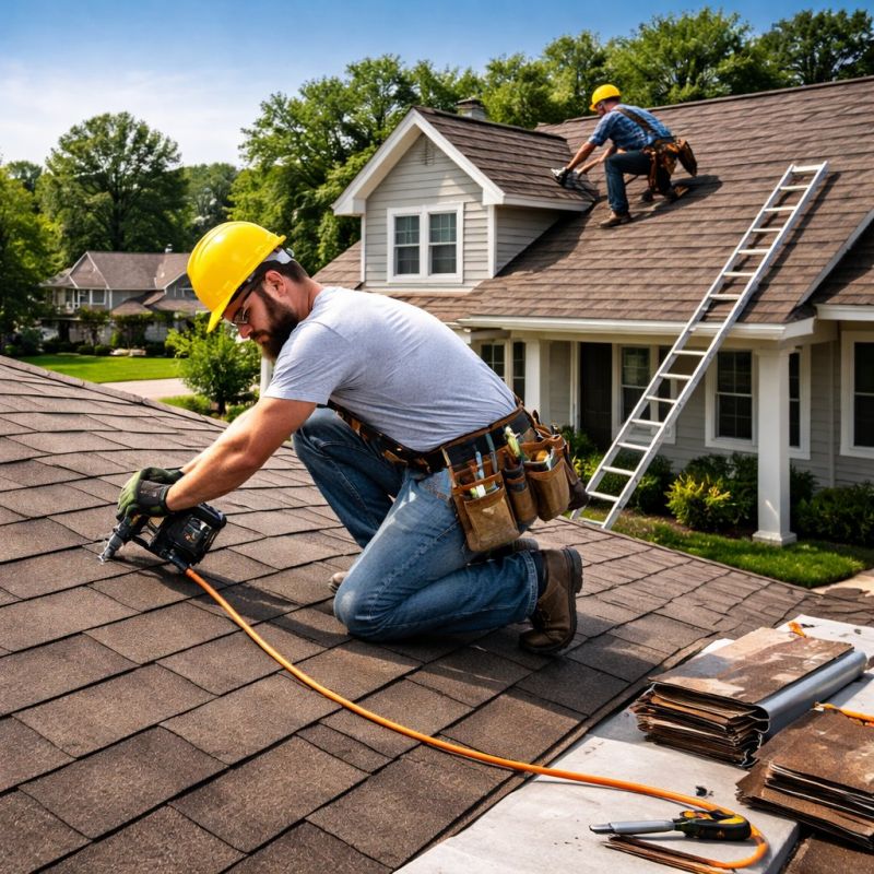 Roof Shingles Installation in Forsyth, GA
